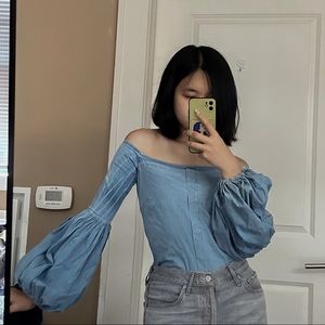 Caroline constas off-shoulder blouse